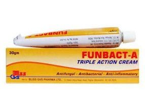 Funbact A Triple Action Cream